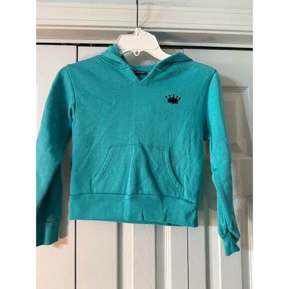 Y2K Girl Tribe Girl's Teal Sweatshirt Size 10/12 - Picture 1 of 4